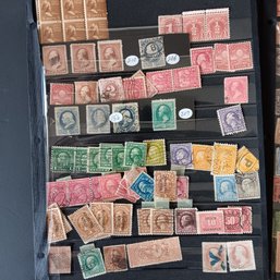 Binder Of US Stamps