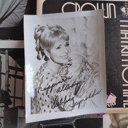 Celebrity Photos - Some Signed, Includes Debbie Reynolds, C. Grant, Dot McGuire, Joan Blondell, More