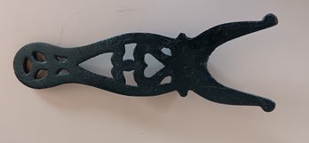 Antique Cast Iron Heart Bootjack