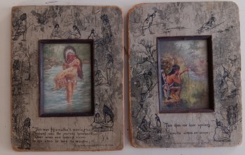 G.H. Allen, Native American Print , The Story Of Hiawatha By Henry Wadsworth Longfellow