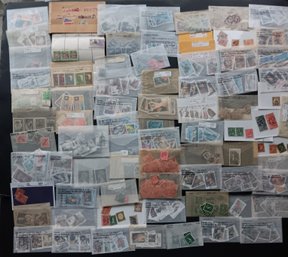 Large Lot Of Stamps In Packets, Mostly Grenada