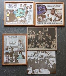 Three Stooges & Little Rascals Framed Prints