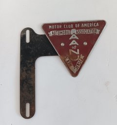 Motor Club Of America Automobile License Plate Topper , New Jersey