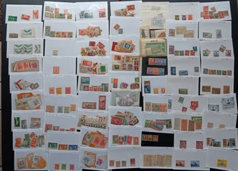 Lot Of Stamps, Many Multiples In Packets
