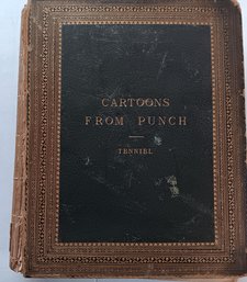 Antique 'Cartoons (From Punch)': First Series & Second Series 1853-1870 Used Condition, Loose Covers