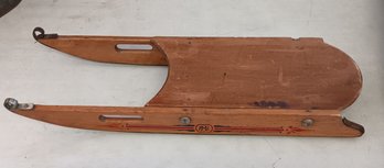 Antique 1890s Child's Sled, Good Condition, 30' Length