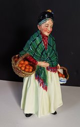 Royal Doulton Figurine The Orange Lady HN1953,  Early Version Hand Painted HN1953