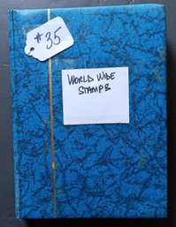World Stamp Album Stockbook, 34 Pages, All Stamps Shown