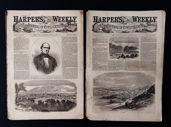 Harper's Weekly, Current Events, Politics, 1857