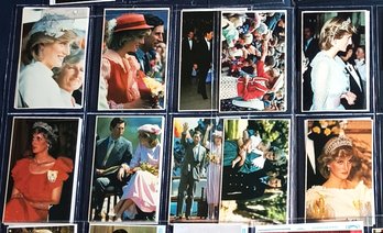 Album W/ Nice Large Collection Of Princes Diana & Charles Post Cards, 156 Postcards