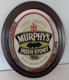 Murphy's Irish Stout, Contemporary Wall Decor For Traditional Black Beer Drinkers, 19x 22'