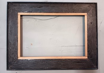 Rustic Picture Frame, Vintage Hand Crafted 31 Inch