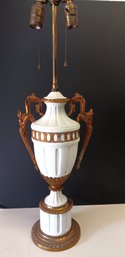 Vintage French Empire Table Lamp, 31 Inch