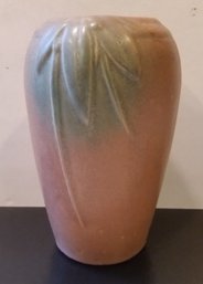 1930s Nelson McCoy 'Leaf & Berry' 8 Inch Vase