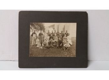 Antique Photograph, Mrs. A.D. Burnside Family Portrait