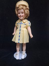 Shirley Temple Doll With British Outfit, 9'