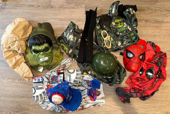 Kids Assorted Marvel Costumes Size Medium