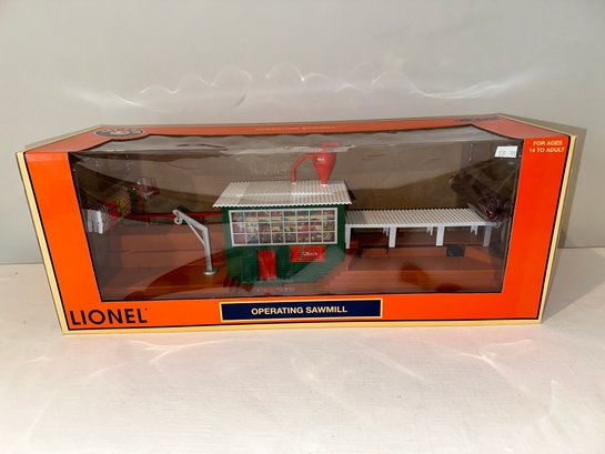 NEW Lionel Operating Sawmill