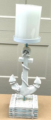 Number Two Like New In Box Battery Operated Anchor Candle Decor