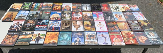Lot Of 60 Plus DVD And Blue Ray Movies