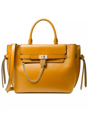 BRAND NEW! Michael Kors Large Leather Belted Satchel
