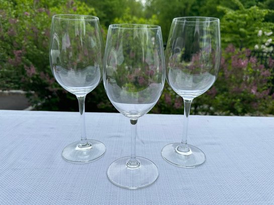 3 Wine Glasses