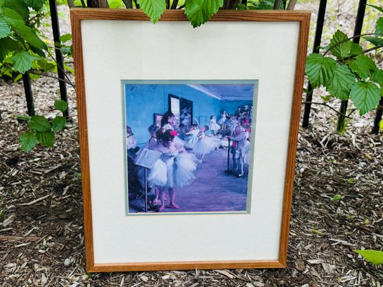 Degas Dance Class Framed Print