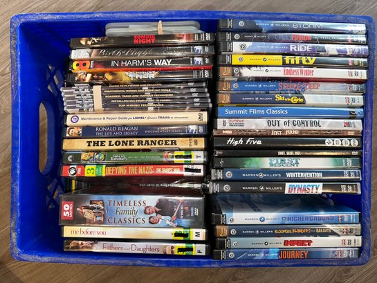 Large Mixed Lot Of DVDs
