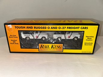 New Rail King Union 76 Flat Car Ertl Tow Trucks