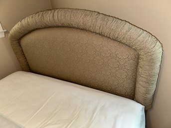 A Custom Queen Upholstered Headboard