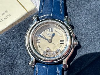 Exquisite Chopard Happy Sport Diamond Watch