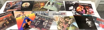 Lot Of 19 Vintage Rock And Pop Vinyl Records