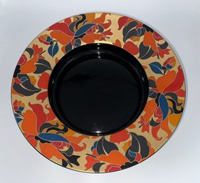 Exquisite & Rare Signed Rosenthal Porcelain Noire Bowl MCM