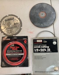 Saw Blade Lot Set Of 4