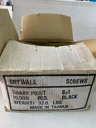 Box Of Drywall Screws - 1' Sharp Point