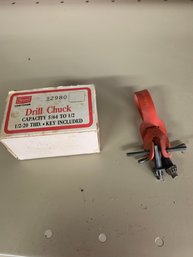 Sears Drill Chuck And Misc Chuck Keys