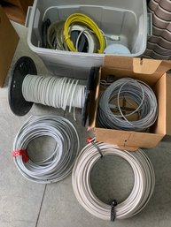 Assorted Wire And Cable Lot