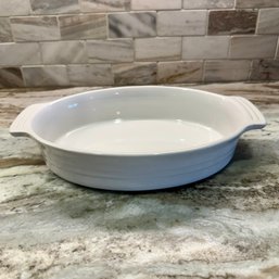 Le Creuset White Oval Stoneware Baking Casserole Dish