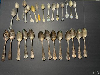 Set Of 30 State /Country / Presidential Spoons