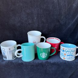 Starbucks Collectible Coffee Cups Lot Of 6