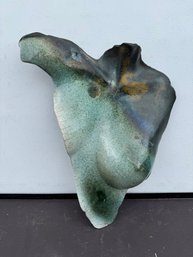 Female Sculpture Wall Piece Signed Rossinow