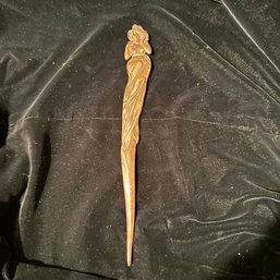 Beautiful Bronze Art Nouveau Letter Opener