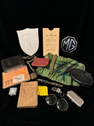 Mens Lot - Antique Shaver, WWI Pocket Bible And More!