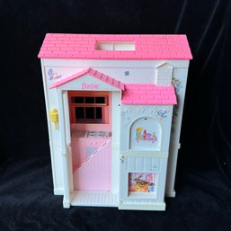 Vtg 90s Barbie Folding Dollhouse Playset #16961 Mattel 1996