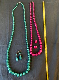 Fun Vintage Sarah Coventry Necklace And Earring Sets