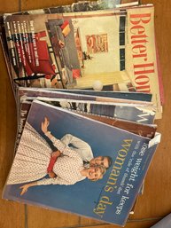 Lot Of Vintage Magazines Womans Day Better Homes And Gardens