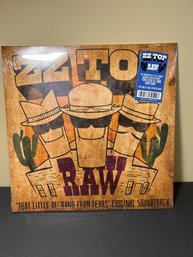 ZZ TOP RAW Vinyl Record New In Sealed Package Tour Poster 2022