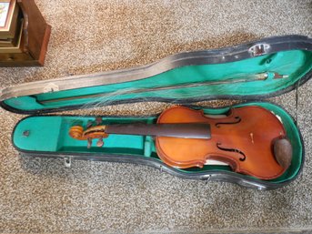 Vintage Violin - Marked Blessing - Also Asian Writing On The Label