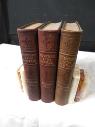 3 Volume Set  History Of The World By Ridpath 1885