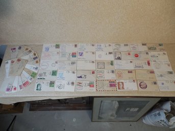 Large Lot Of First Day Covers ? Mailed From USS Naval Ships